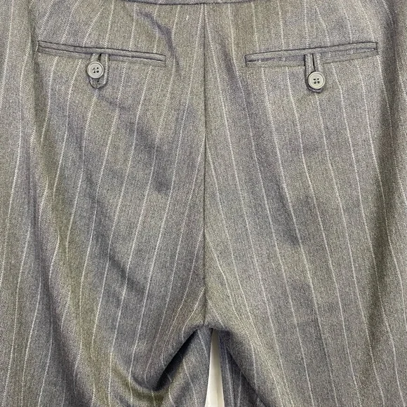 New York & Company Charcoal Pinstripe Pants - Picture 4 of 16